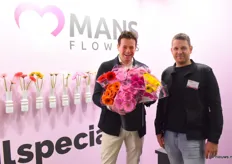 De mannen van Mans Flowers. Marius Mans en Arjan van den Bogerd. Mans Flowers is gefocust op de retail.